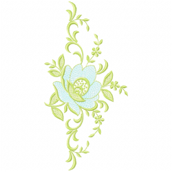 Flowers And Tree Embroidery Design 9 Flowers And Tree Embroidery Design 9